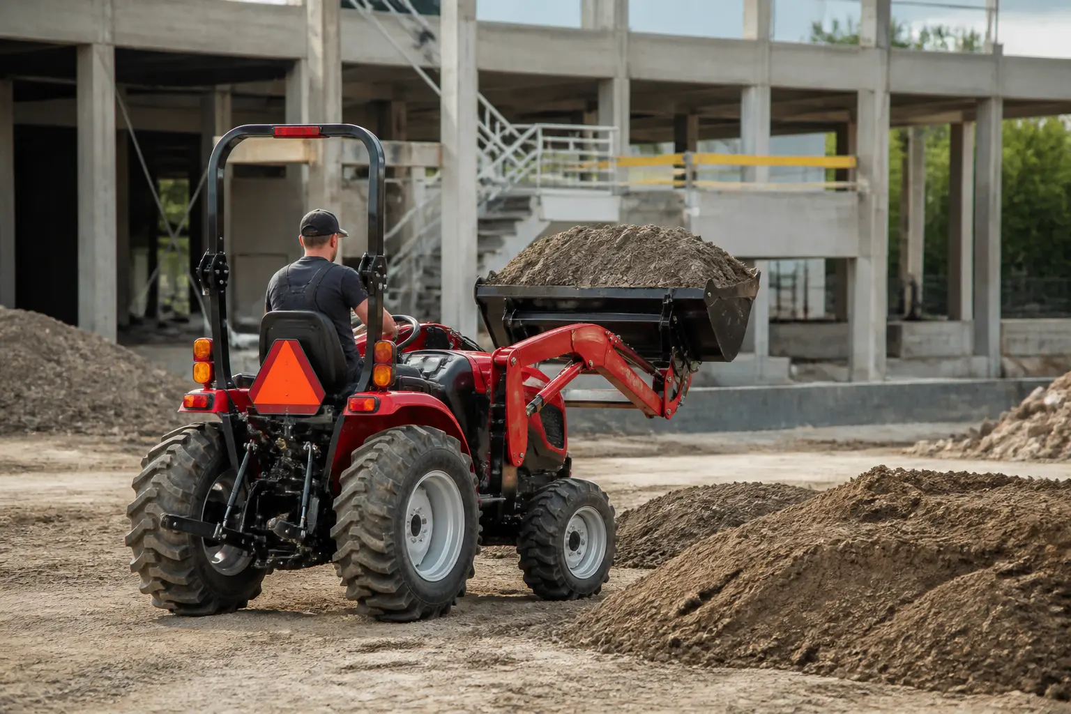 Fordele ved at bruge en minitraktor i bygge- og anlægsbranchen