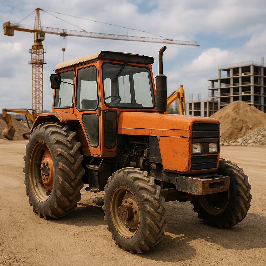 Gode Brugte Traktorer til Byggeindustrien